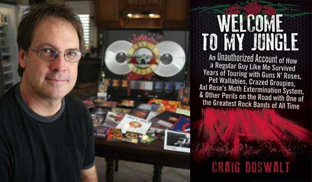 Craig Duswalt Former GNR Manager At Rocking Gods House