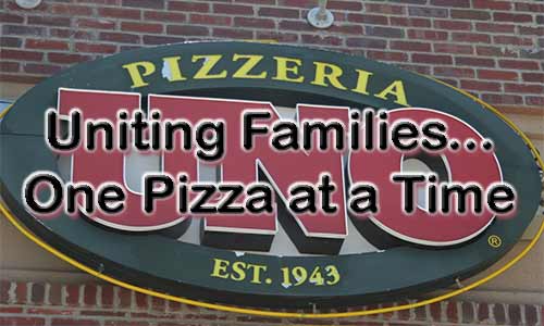 Uno Pizza - Uniting Families One Pizza At A Time At Rocking Gods House