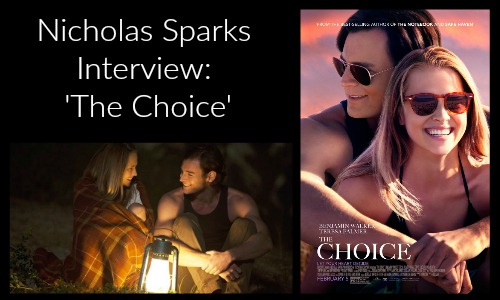 Nicholas Sparks Interview with Rocking God's House about The Choice