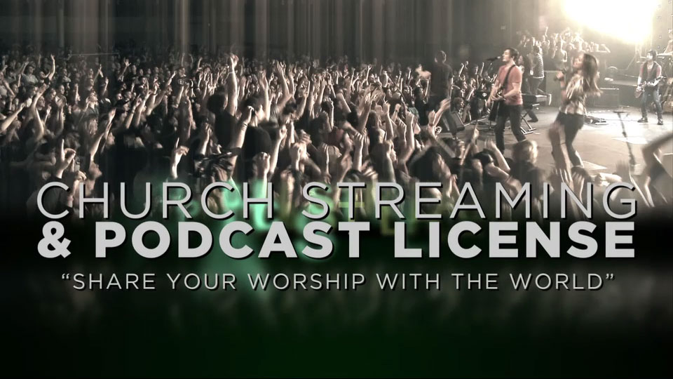 CCLI Streaming & Podcast Licence - Rocking Gods House