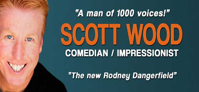 Comedian Scott Wood At Rocking Gods House