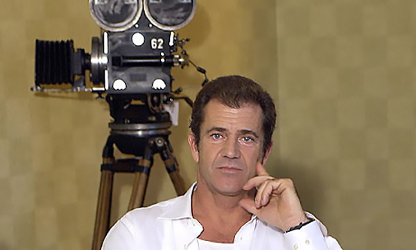 Mel Gibson At Rocking Gods House