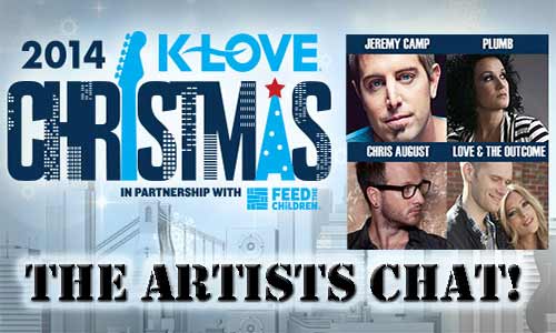 KLove Christmas Tour 2014 The Artists Chat At Rocking Gods House
