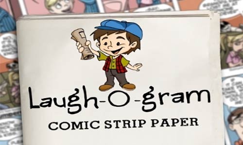 Laugh-O-Gram Comics At Rocking Gods House