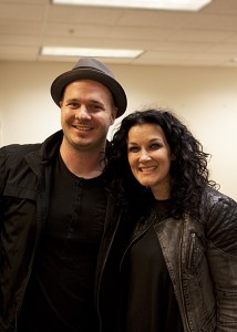 Kevin Ott with Plumb during post-concert interview at Beautiful Offerings Tour, Redlands, CA, Feb. 5, 2016, Packinghouse Christian Fellowship. Photo Credit: Gerald Pierre
